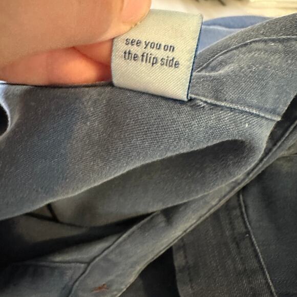 Old Navy Womens Size Large Faded Denim Twill Dress NWT Minimalist Basic EUC - Picture 9 of 9